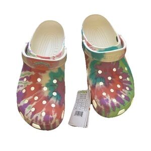 Croc Classic Tie Dye Classic NWT Men’s 11 Women 13